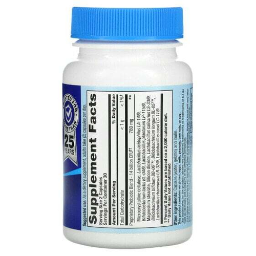 Nutrition Now, PB 8, пробиотик, 7 млрд КОЕ, 60 капсул