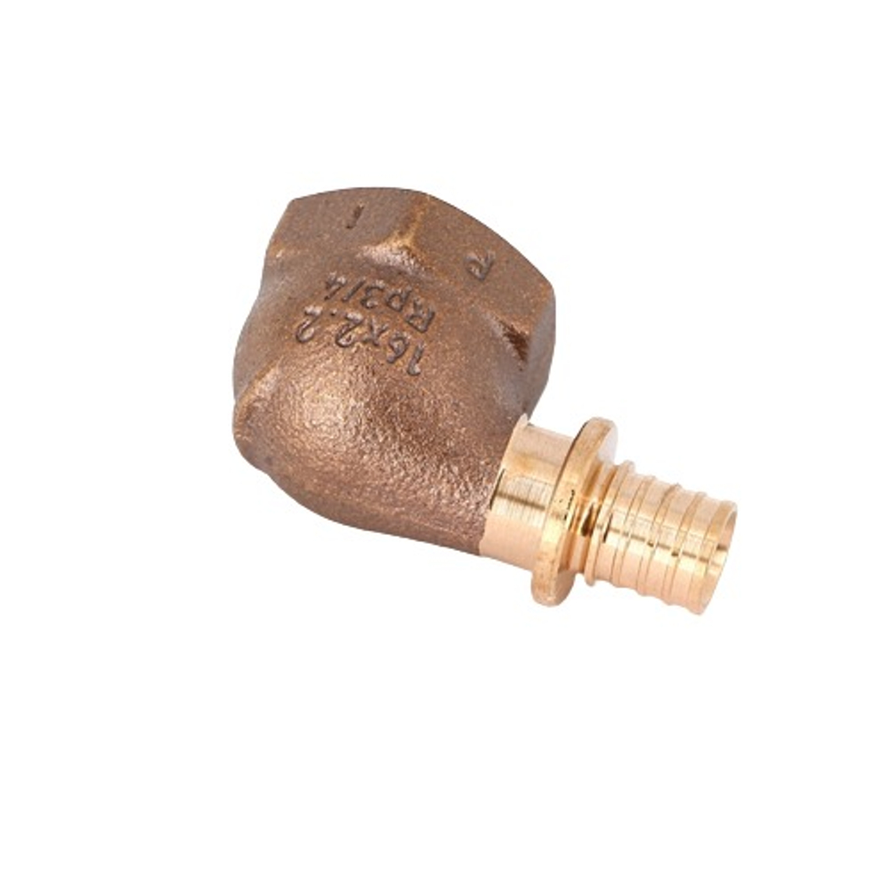 Угол надвижной В бронза REHAU 16х3/4" RX+(ВР)