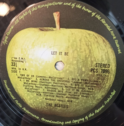 The Beatles Let It Be (UK 1984)