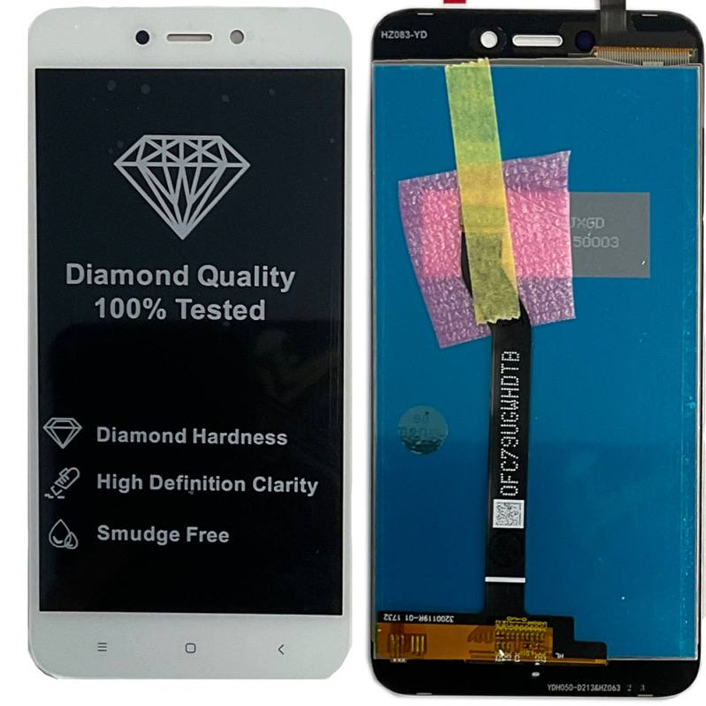 Дисплей для Xiaomi Redmi 5A/Redmi Go с тачскрином Белый