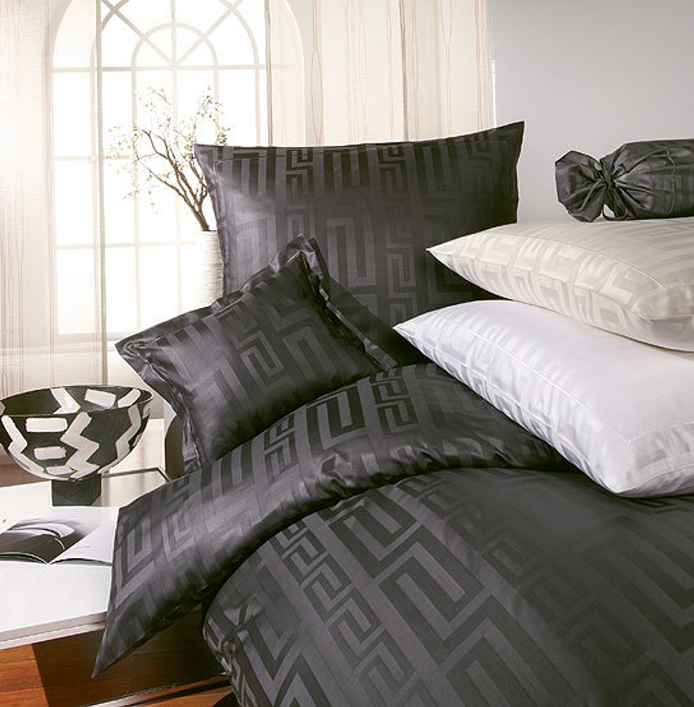 Наволочка 35x40 Elegante Charisma черная