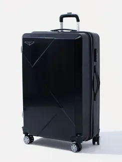 Чемодан большой 28", кодовый замок, цвет чёрный