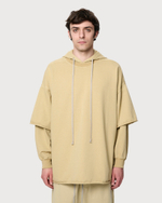 RICK OWENS DRKSHDW ХУДИ БЕЖЕВАЯ HOLLYWOOD TOMMY HUSTLER