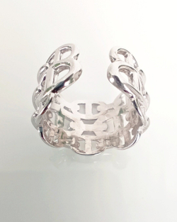 Кольцо серебряное Эстерелла,  925 проба, родированное/Ф