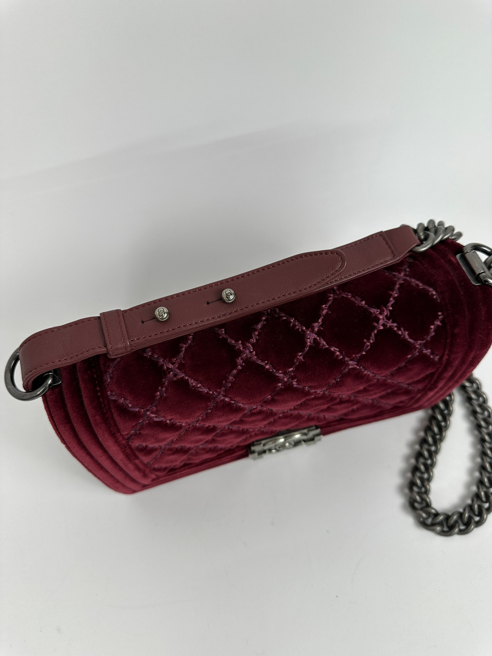 Сумка Chanel Boy Velvet