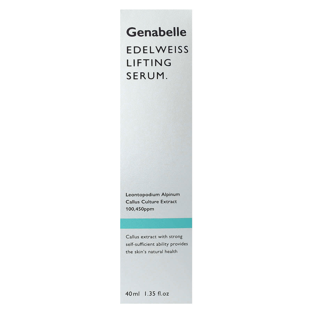 Genabelle, Лифтинговая сыворотка Edelweiss, 40 мл (1,35 жидк. Унции)