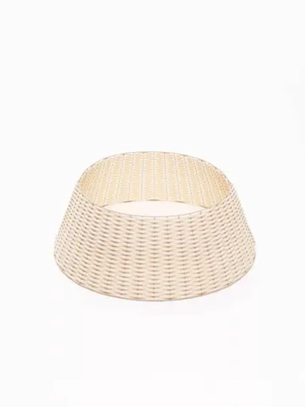 Корзина под елку Премиум Царская Лоза 65*48*30 см., разборная, бри, ЕлкиТорг (65-239)