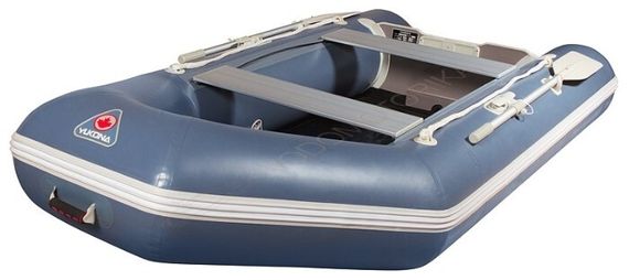 Лодка надувная YUKONA 300 TL F (пайол-книжка) без киля ( голубой )