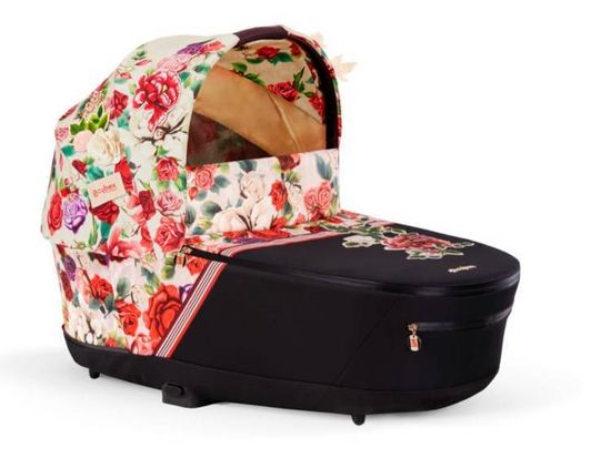 Коляска 2 в 1 Cybex Priam 4 2022. Spring blossom light