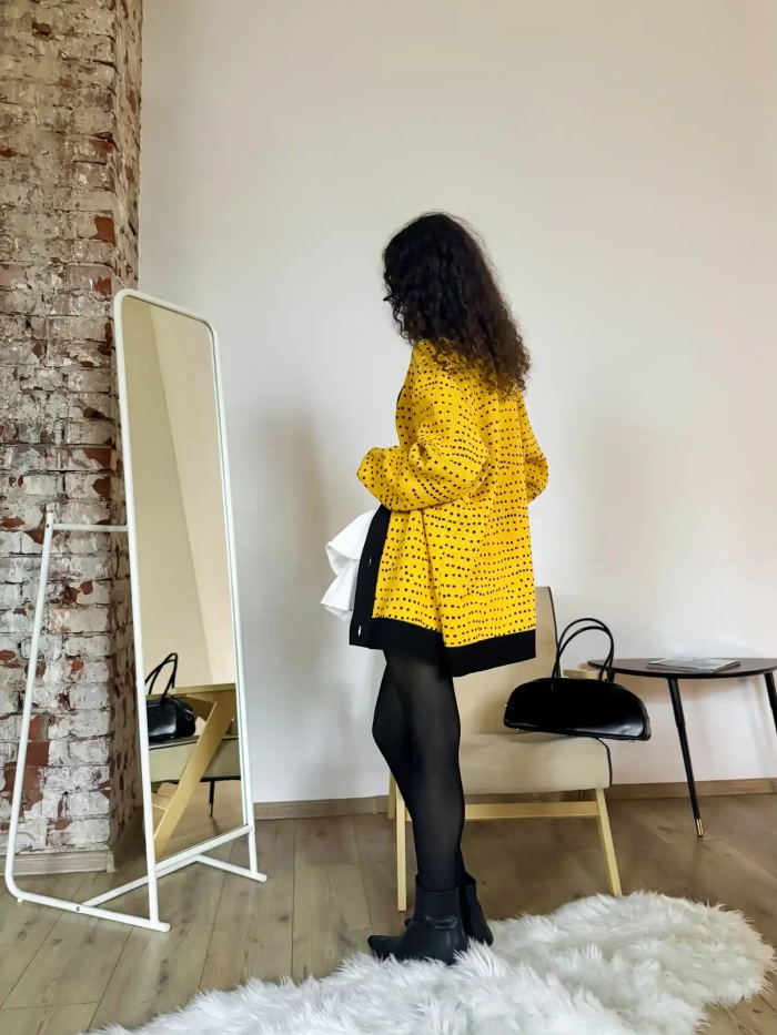 Кардиган на пуговицах