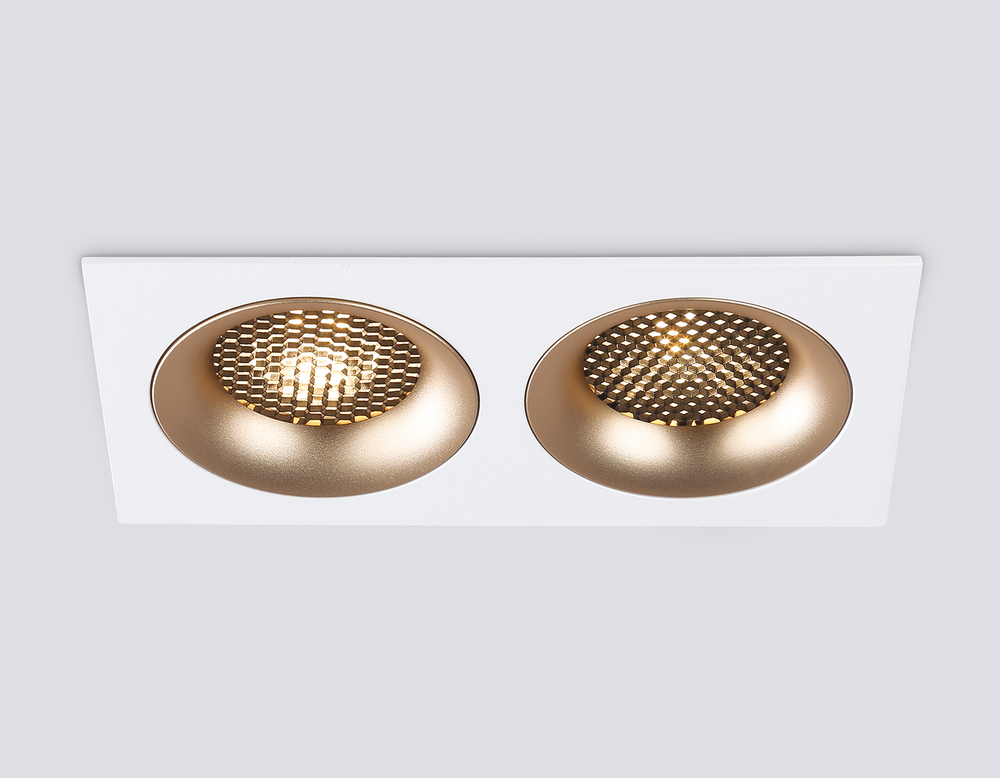 TN102733/2 WH/GD белый/золото GU5.3 175*92*23