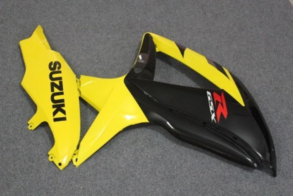 Комплект пластика для мотоцикла Suzuki GSX-R600/750 08-10 Желто-Черный