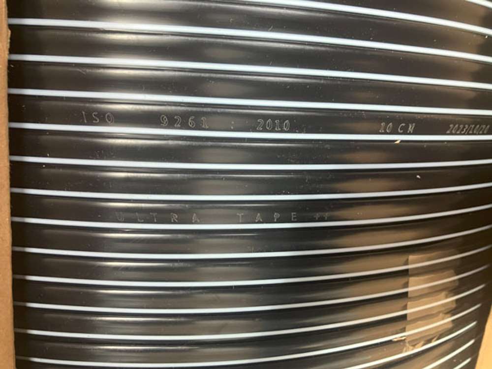 Капельная лента Ultra Tape, 3000м, шаг 10см, вылив 1,3 л/час, щелевая,  6 милс