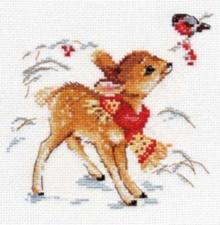 "Оленёнок"-0-100  вышивка