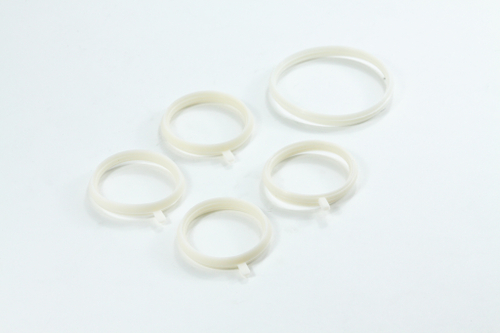 Прокладка коллектора ВАЗ 21124, 2112 (впускного) комплект, Н/О с электрон. педалью, белый силикон (ПТП 64)