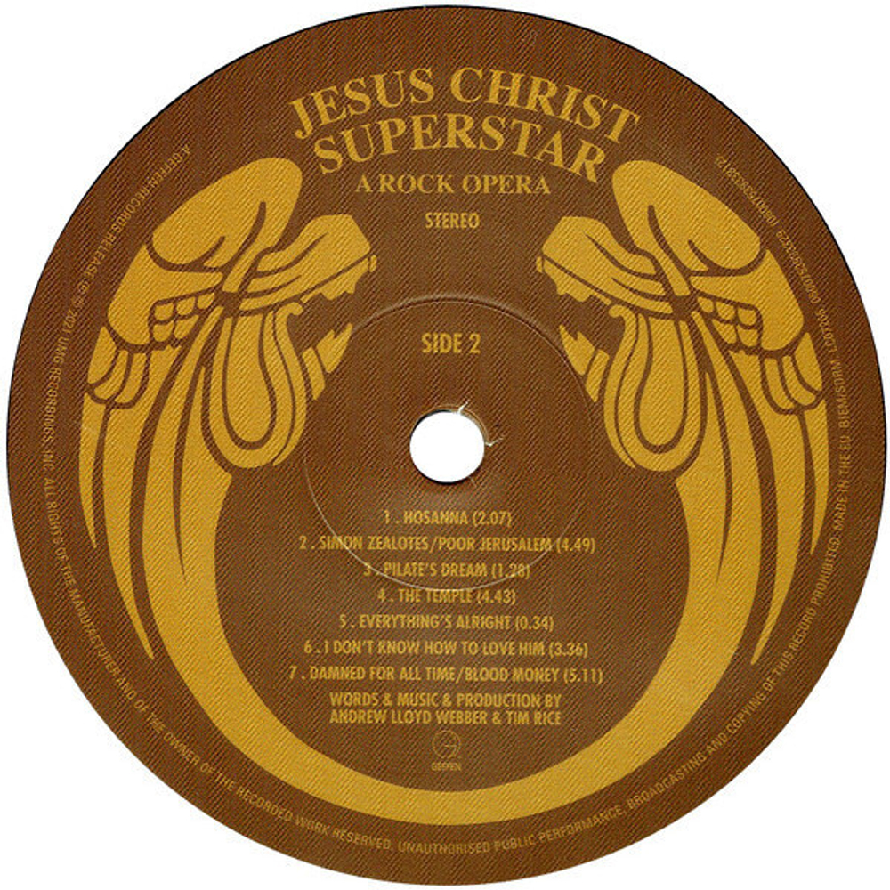 Andrew Lloyd Webber & Tim Rice / Jesus Christ Superstar (50th Anniversary Edition)(2LP)