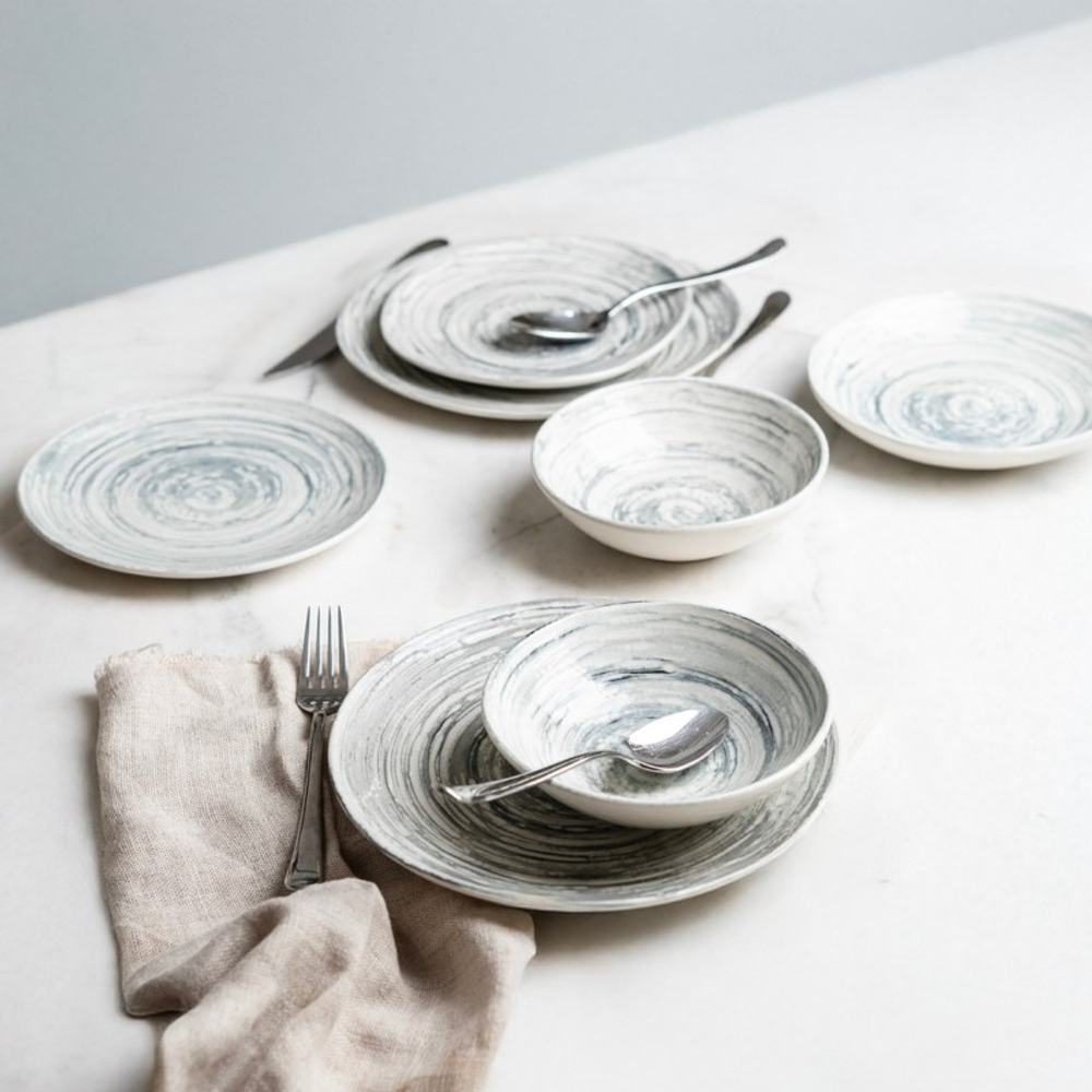 Swirl Grey Салатник 17см 500мл 1972 [12]