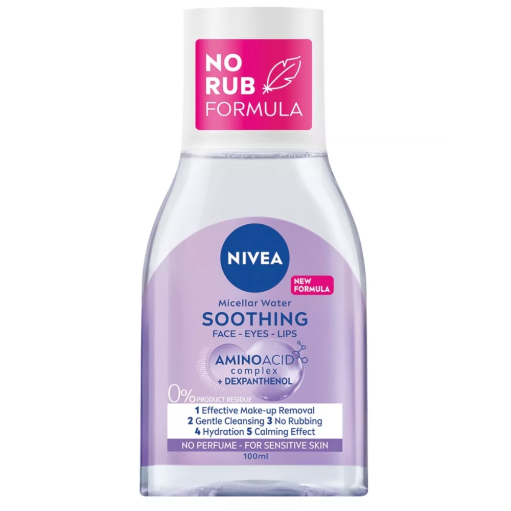 Мицеллярная вода Nivea для чувствительной кожи 100 мл