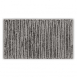 Полотенце 40x71 L'appartement Slim Ribbed carbon серый металлик