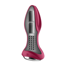 Анальная пробка с вибрацией и ротацией Satisfyer Rotator Plug 2+ фуксия