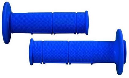 Ручки на руль RTech Soft Grips 115мм синие  R-MPR000BL014