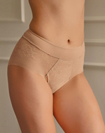 Высокие кружевные трусики Magic Band (Размер: M) (Цвет: белый)