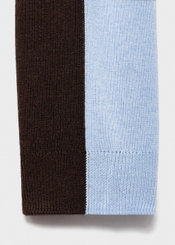 Комбинированный джемпер