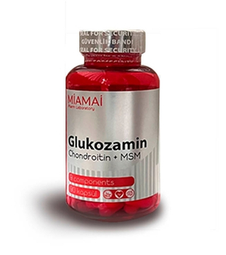 MIAMAI Glucosamine + Chondroitin + MSM (90 капс.)