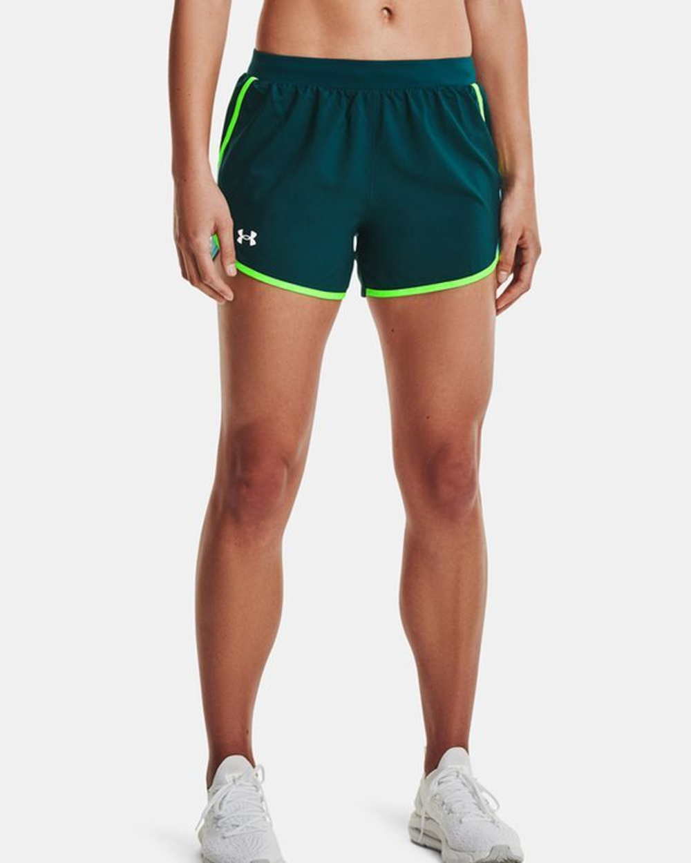 Женские Шорты теннисные Under Armour Wome's UA Fly-By 2.0 Shorts - dark cyan/cosmos