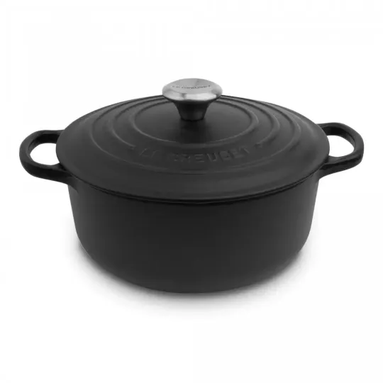 Чугунная кастрюля Le Creuset, Черный