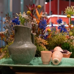 Кувшин Bordallo Pinheiro Flora зеленый (1500 мл)