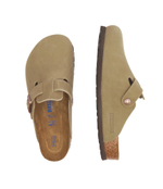 Кожаные мюли Birkenstock - бежевый(1018147)