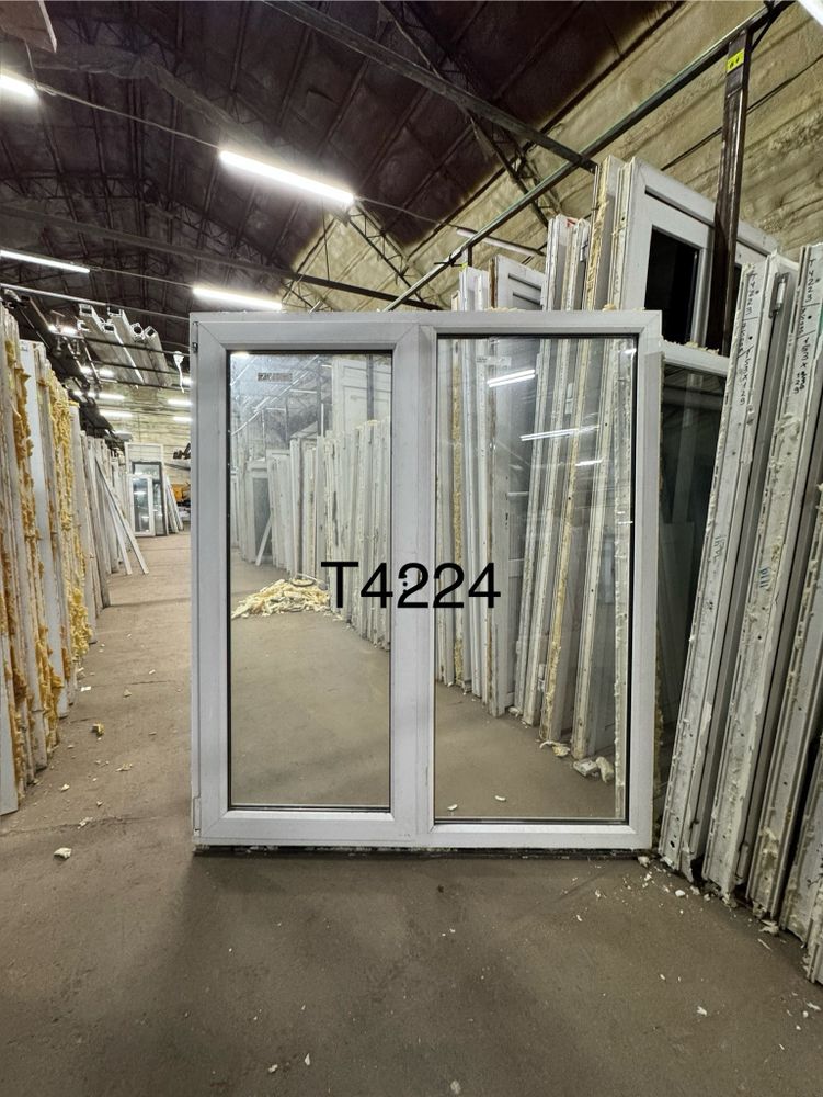 БУ Окно Пластиковое 153(в) х 133(ш)