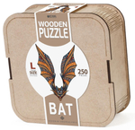 Деревянный, фигурный пазл EWA Летучая Мышь L 39x54 см