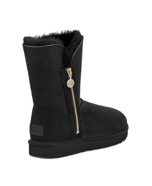 BAILEY BUTTON ZIP-black
