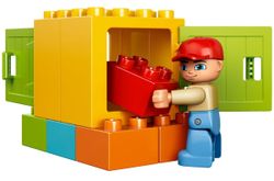 LEGO Duplo: Желтый грузовик 10601 — Delivery Vehicle — Лего Дупло