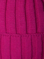 Шапка зимняя детская с помпоном на завязках и снуд