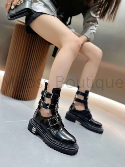 Женские лакированные ботинки Givenchy (Живанши) люкс класса