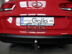 Фаркоп оцинкованный Galia H100C для Hyundai i30 универсал 2017-, Kia Ceed универсал 2017-(паспорт и сертификат в комплекте)(без электрики)