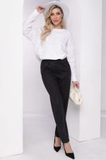 Брюки "Монтана" (блэк/клетка) Б8044 LT Collection