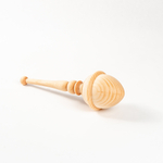 Деревянная погремушка из дерева сибирский кедр с наполнителем из пшена 0+ WT6