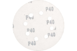 Шлифлист круглый самосцепляющийся 5 шт, 125 мм, Р40 GEPARD GP5002-40