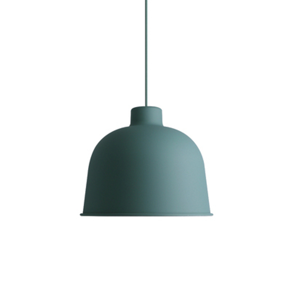 Подвесной дизайнерский светильник  Grain by Muuto D21 (зеленый)