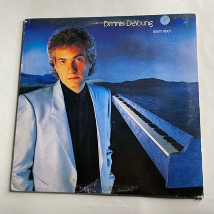 Винтажная виниловая пластинка LP Dennis DeYoung Desert Moon (Канада 1984)