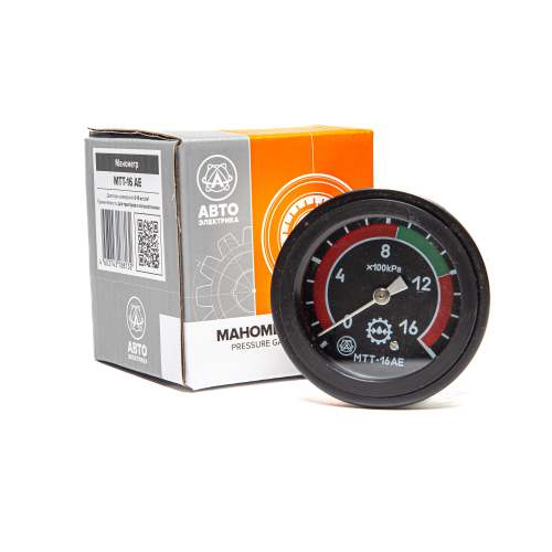 Указатель давления масла (манометр), МТЗ, 0-16 атм., (ан. МД225)