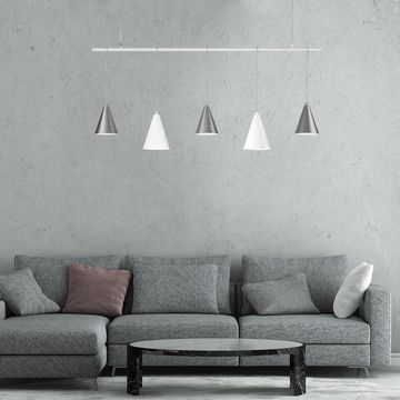 Подвесной светильник 50088/5 белый/серебро Castle Eurosvet