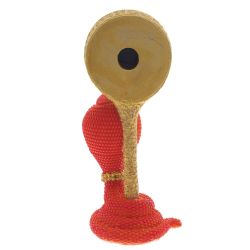 GAEM Фигурка декоративная с часами "Змейка" (AAAх1 н/п), L9,5 W8 H22 см, 2в.