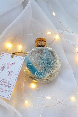 Шар-панно Зимний