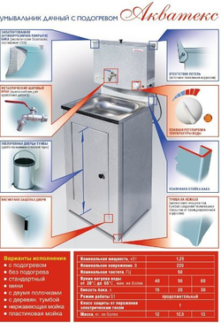 Умывальник"Акватекс"