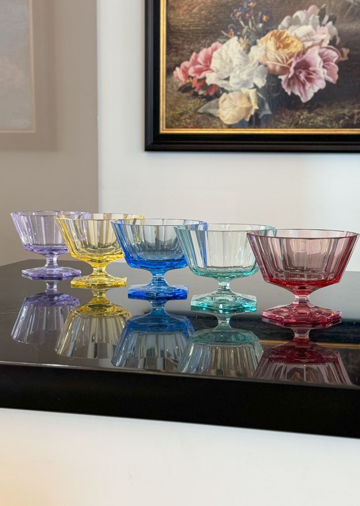 Креманка Moser Thomas с гравировкой Aquamarine, 360 мл